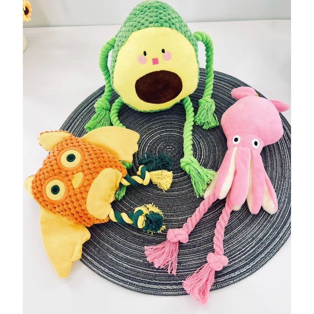 Corn Dog Stick - Soft Plush Corn Design Sound Pet