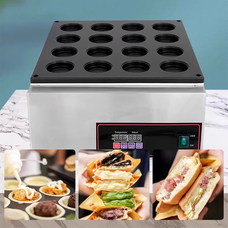Wheel cake machine Commercial  - Egg Waffle Pan recensie en prijs
