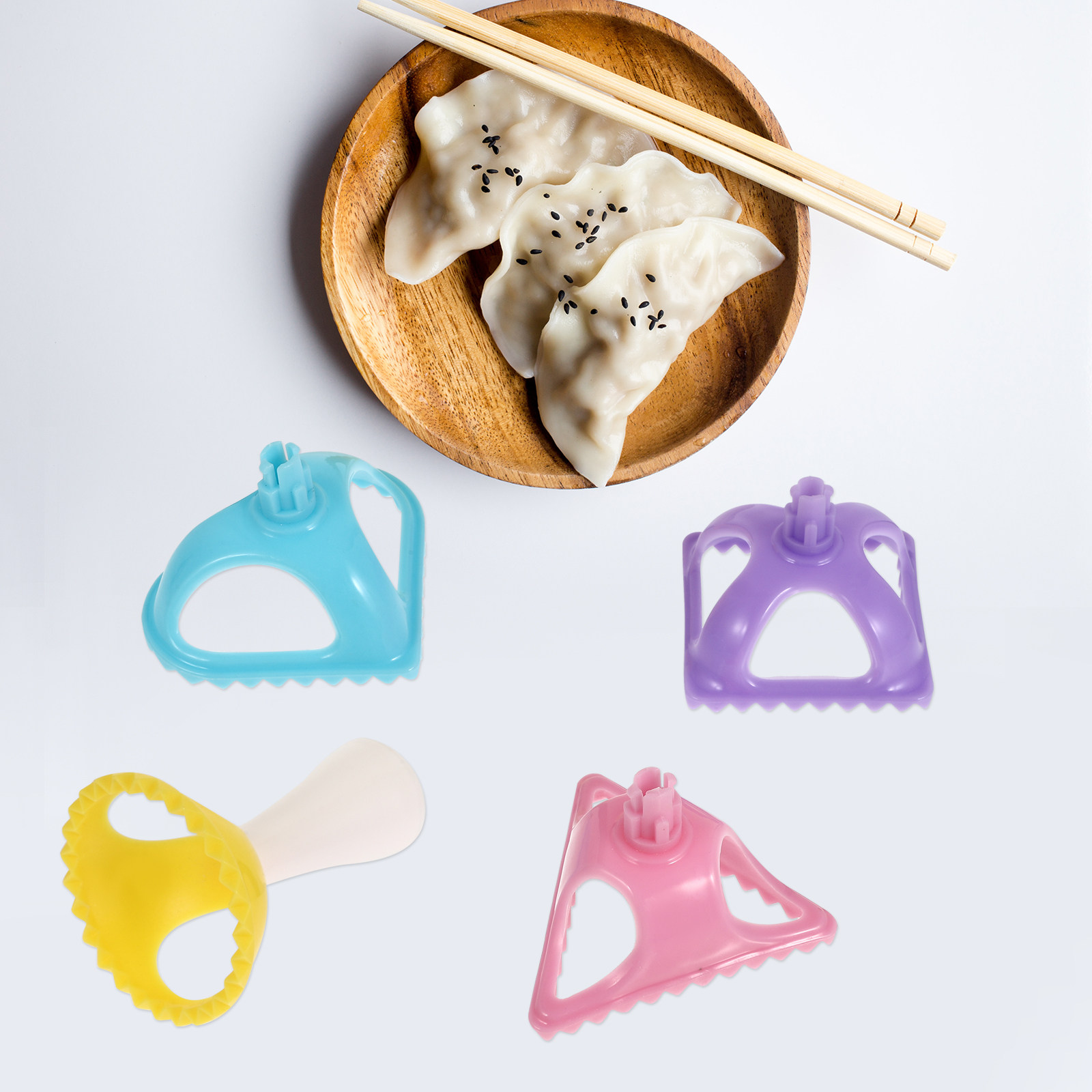 4Pcs Dumpling Turnover Mold Se - Dumpling Press Set recensie en prijs