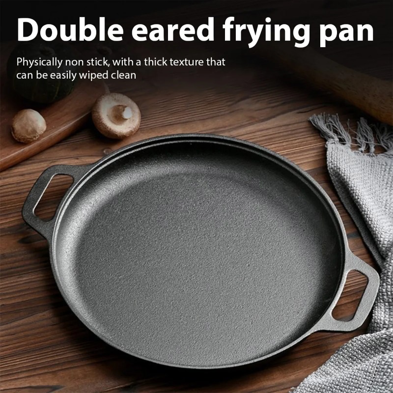 Cast Iron Frying Pan Non-stick - Danish Pancake Pan recensie en prijs