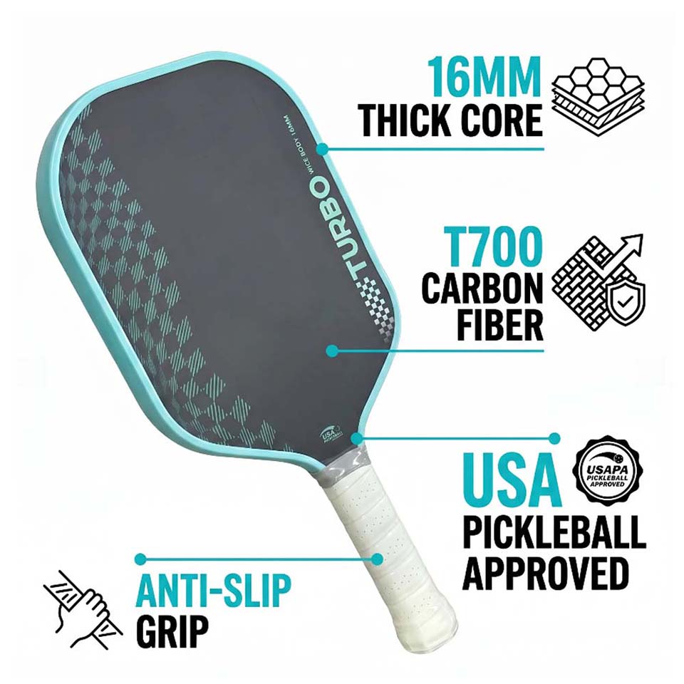 USAPA Approved T700 Carbon Fib - Crepe Pan Carbon recensie en prijs