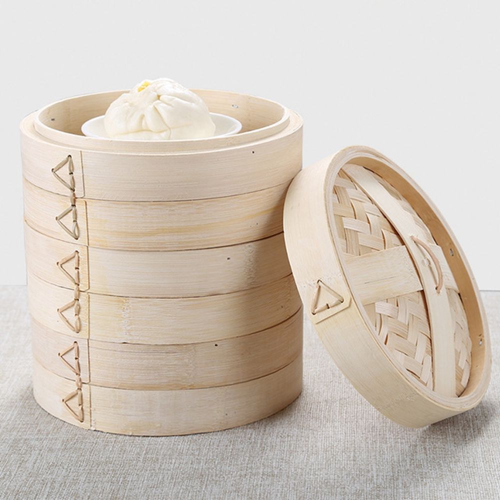 Steaming With Lid Cooking Tool - Bao Steamer Bamboo recensie en prijs