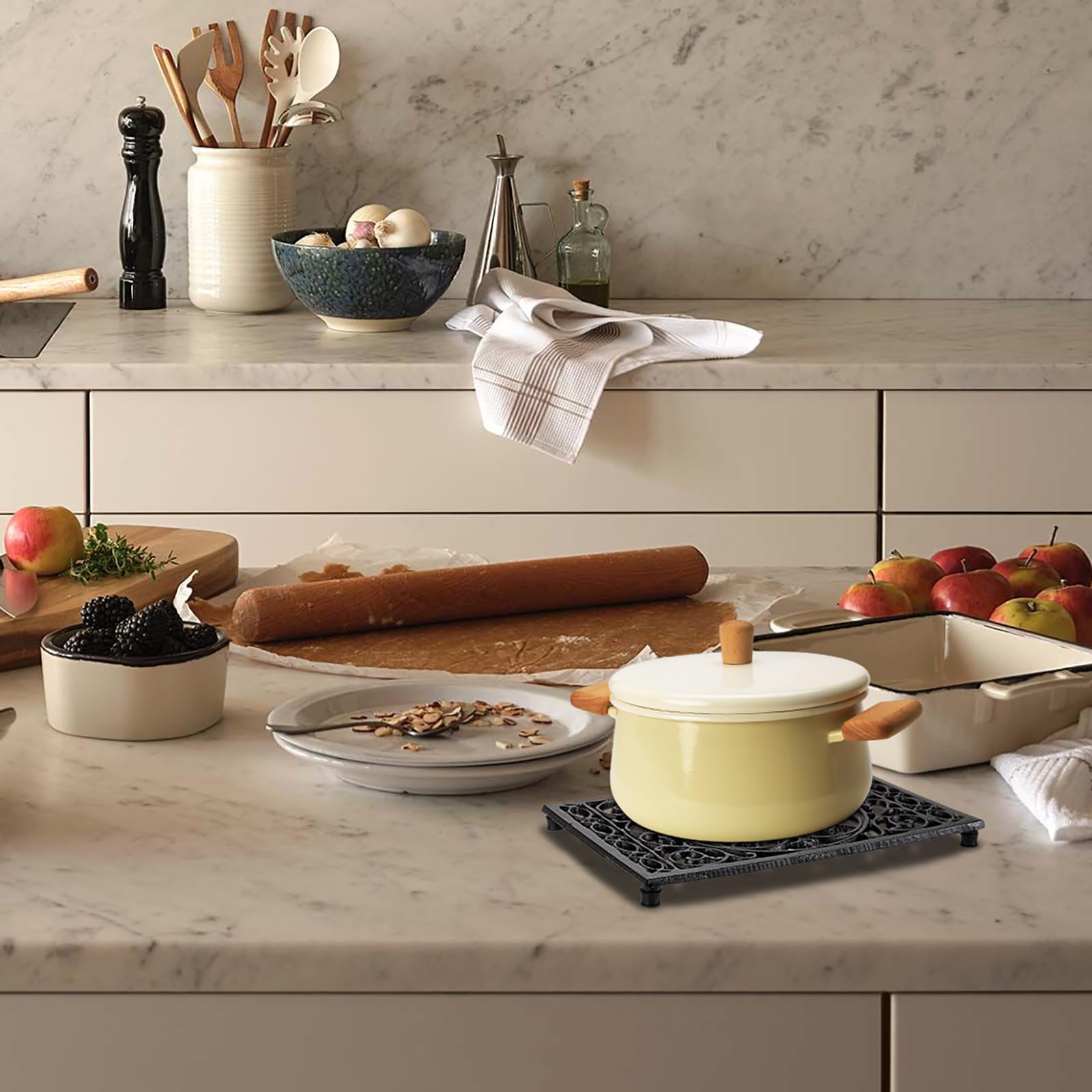 Rectangle Cast Iron Trivet Hea - Cast Iron Corn recensie en prijs