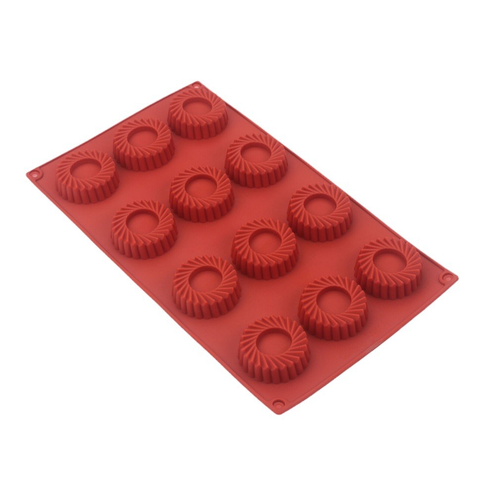 12 Holes Circular Vortex Shape - Donut Mold Silicone recensie en prijs