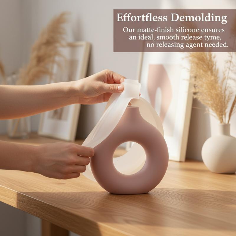 Nordic Donut Shape Vase Silico - Donut Mold Silicone recensie en prijs