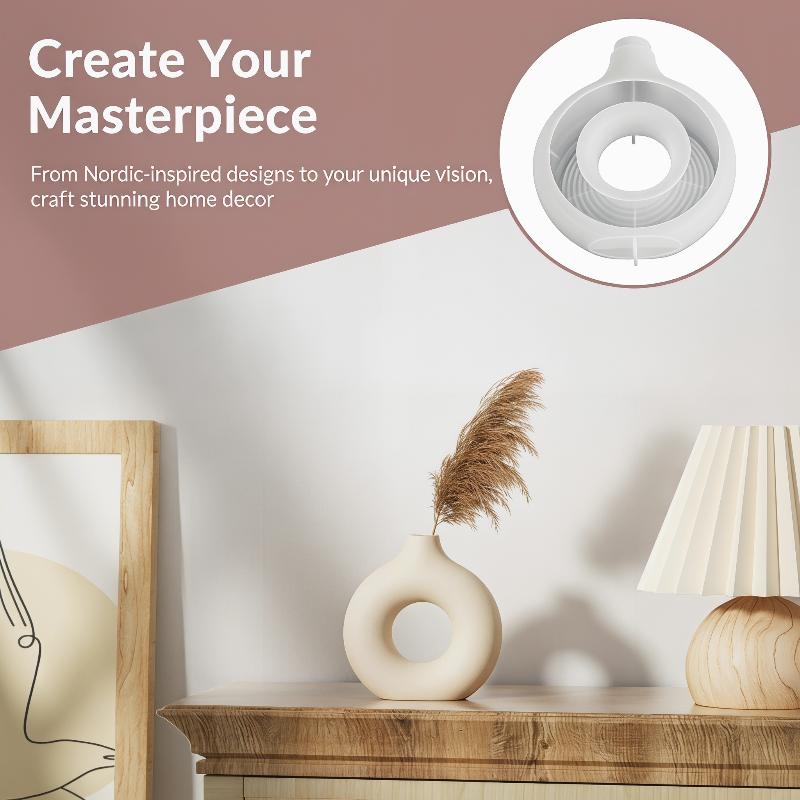 Nordic Donut Shape Vase Silico - Donut Mold Silicone recensie en prijs