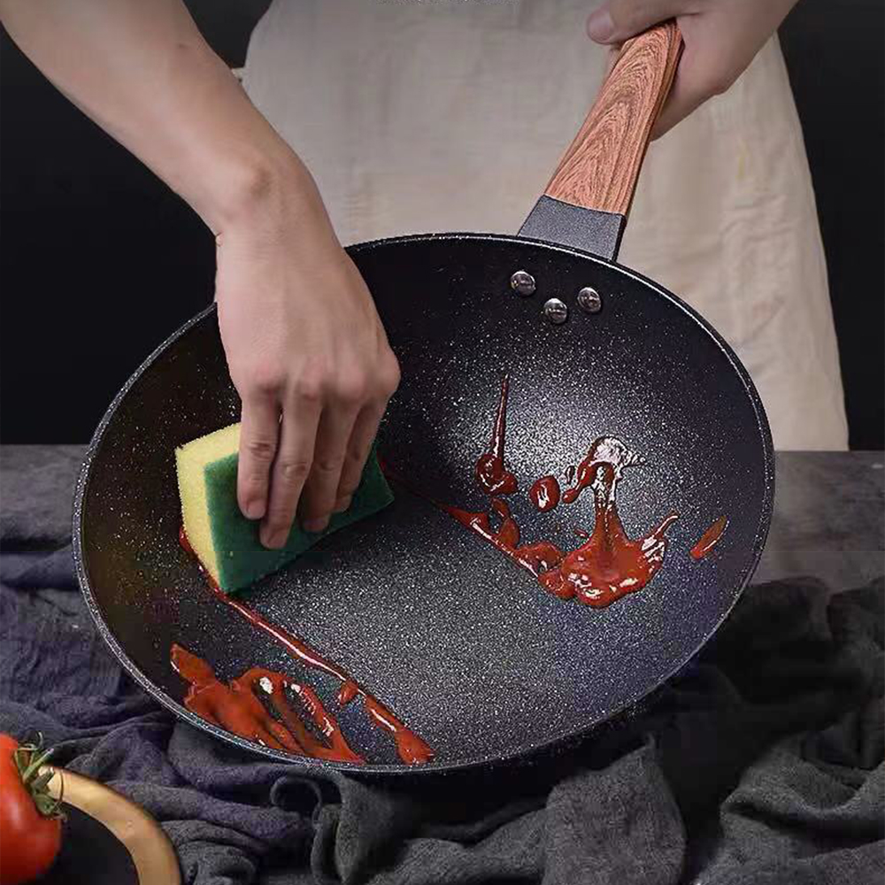 32CM Non-stick Wok Frying Pan  - Mini Pancake Griddle recensie en prijs