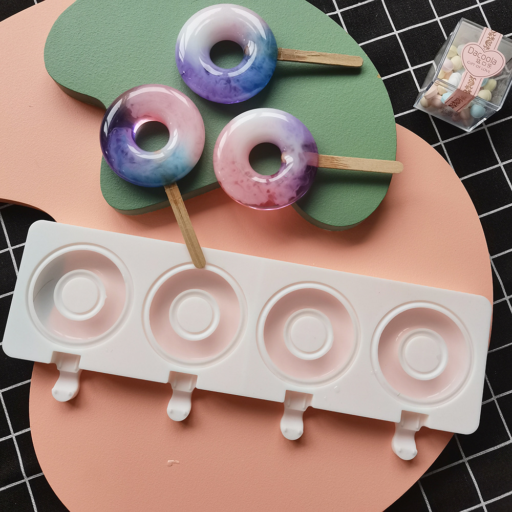 Large Donut 4 Cavity Ice Cream - Donut Mold Silicone recensie en prijs