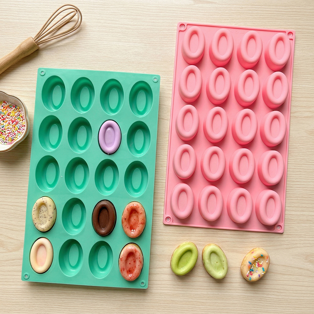 20 cavity oval donut silicone  - Donut Mold Silicone recensie en prijs