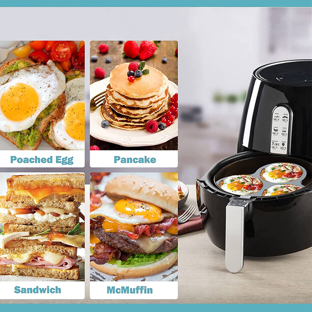 Silicone Egg Mold Air Fryer Eg - Egg Waffle Pan recensie en prijs