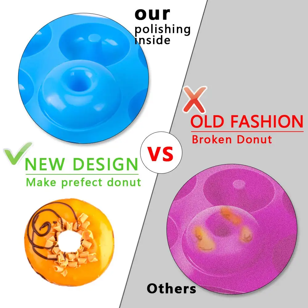 6 Holes Silicone Donut Mold Ba - Donut Mold Silicone recensie en prijs