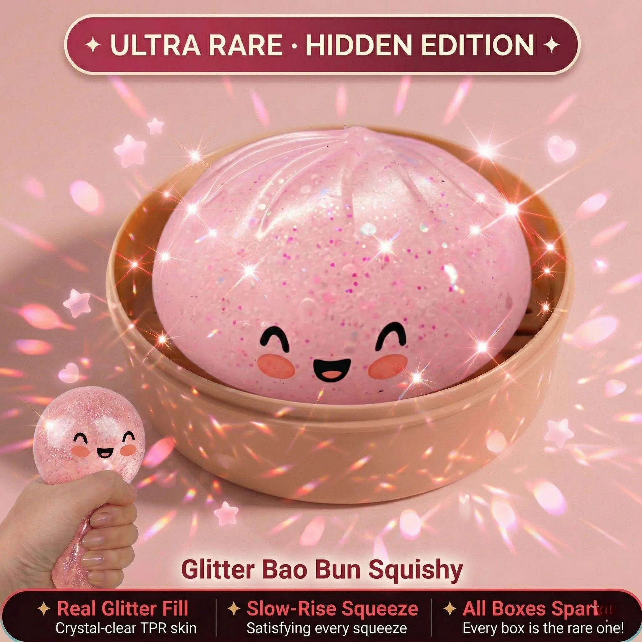 1pc Bamboo Steamer Bao Squishy - Bao Steamer Bamboo recensie en prijs