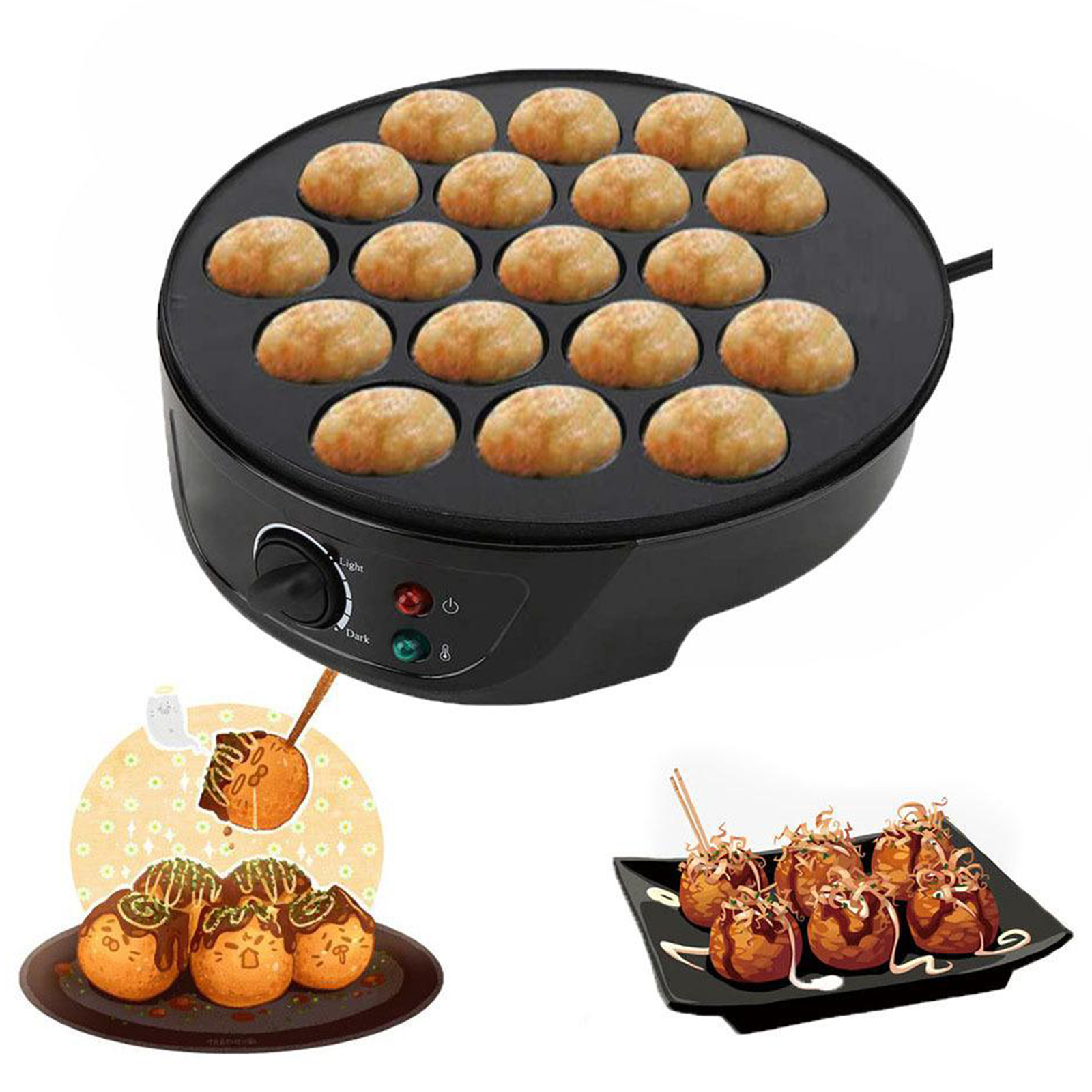 220V Baking Machine Household  - Takoyaki Grill Plate recensie en prijs