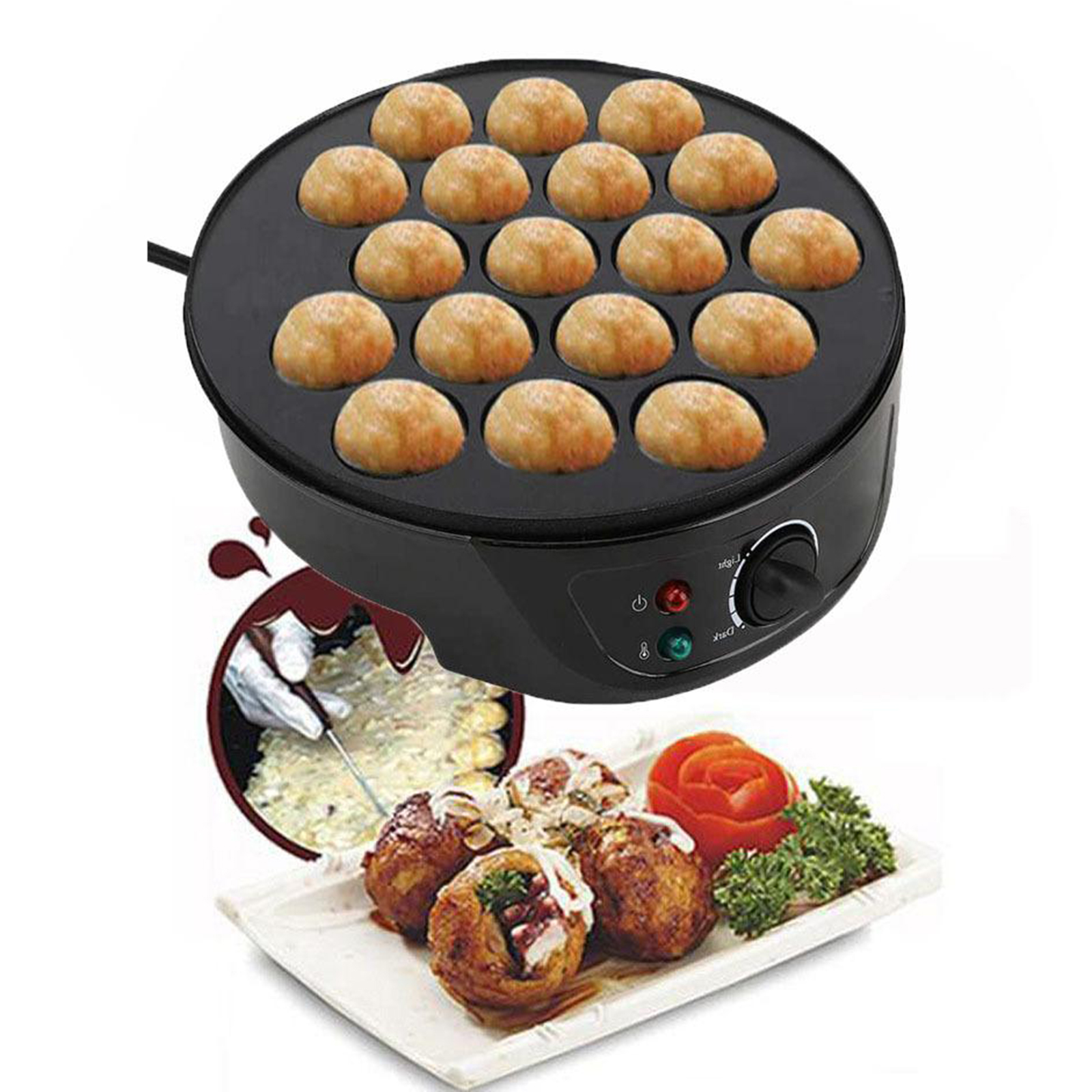 220V Baking Machine Household  - Takoyaki Grill Plate recensie en prijs