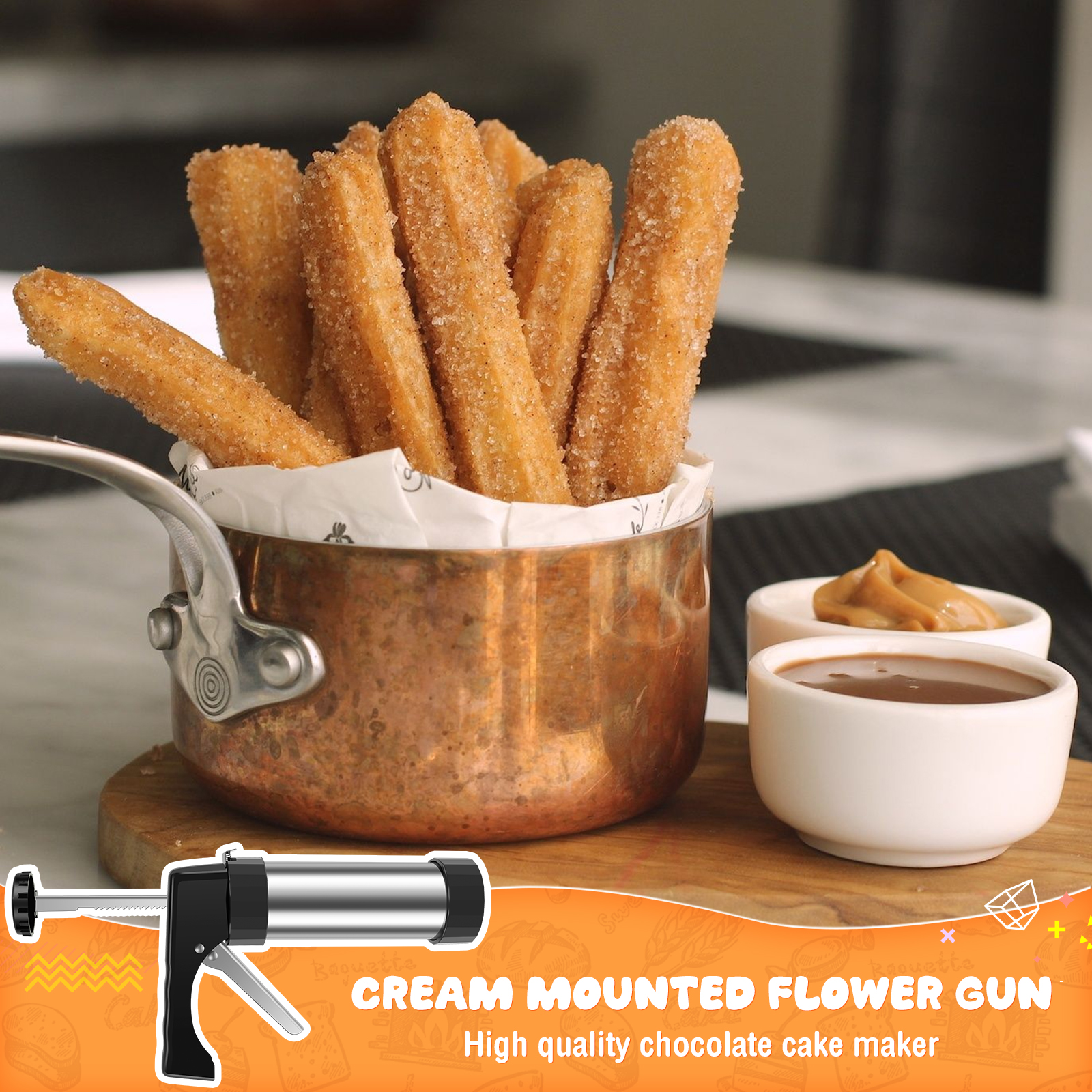 Diy Churro Maker Machine And C - Churros Maker Gun recensie en prijs
