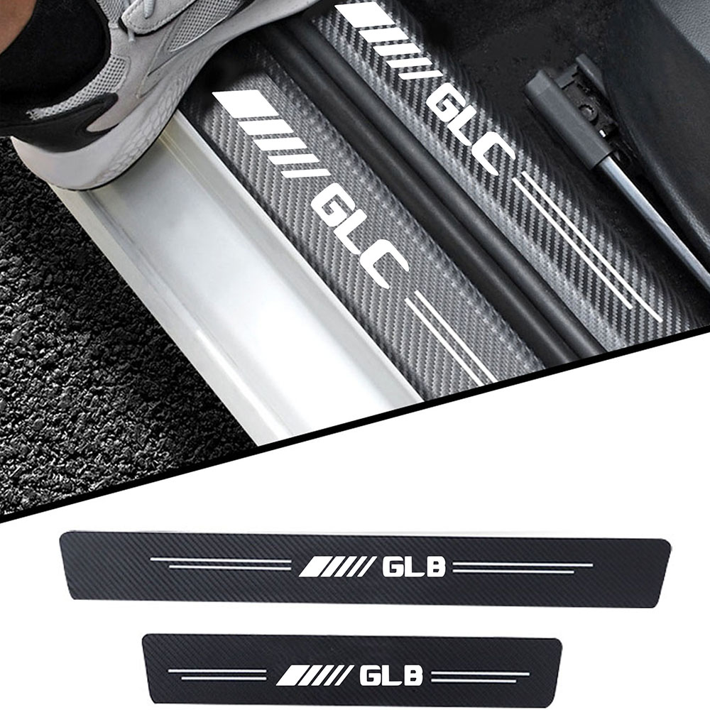 4pcs car Sticker door carbon l - Crepe Pan Carbon recensie en prijs