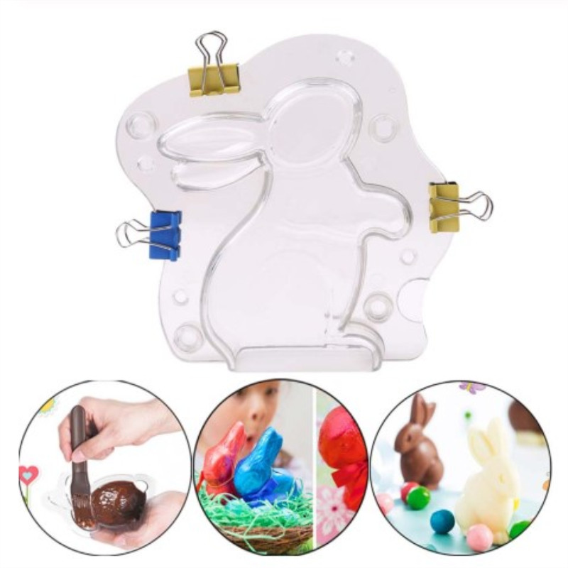 New 3D Rabbit shaped Chocolate - Bunny Cake Mold recensie en prijs