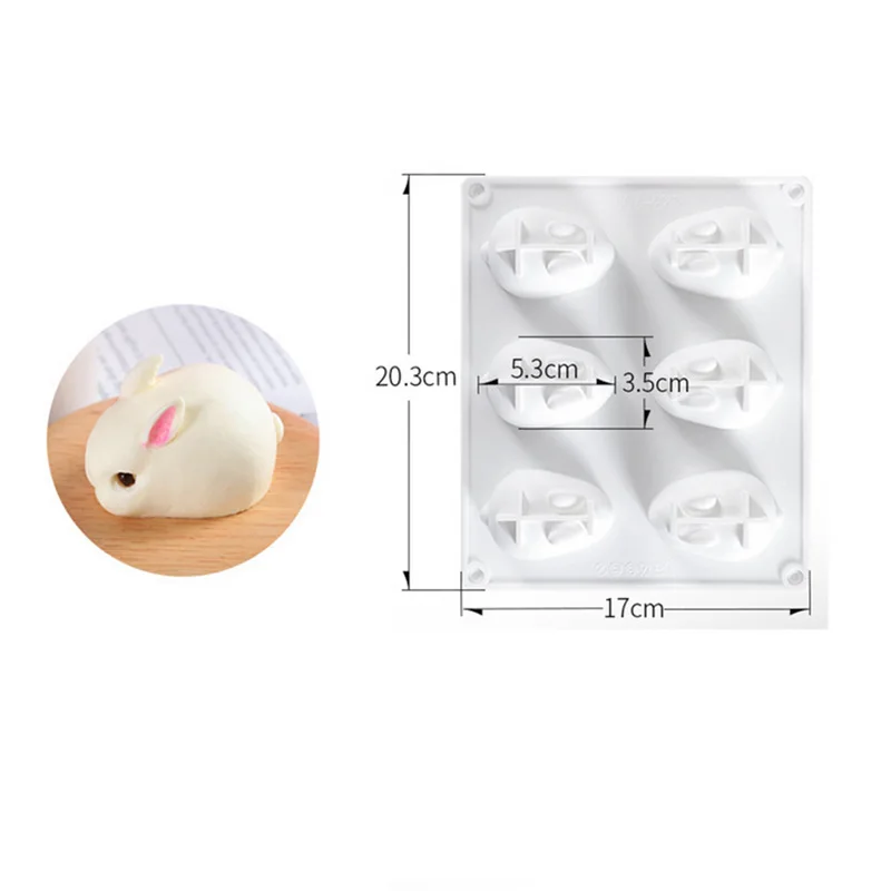 Silicone 3D Bunny Rabbit Cake  - Bunny Cake Mold recensie en prijs