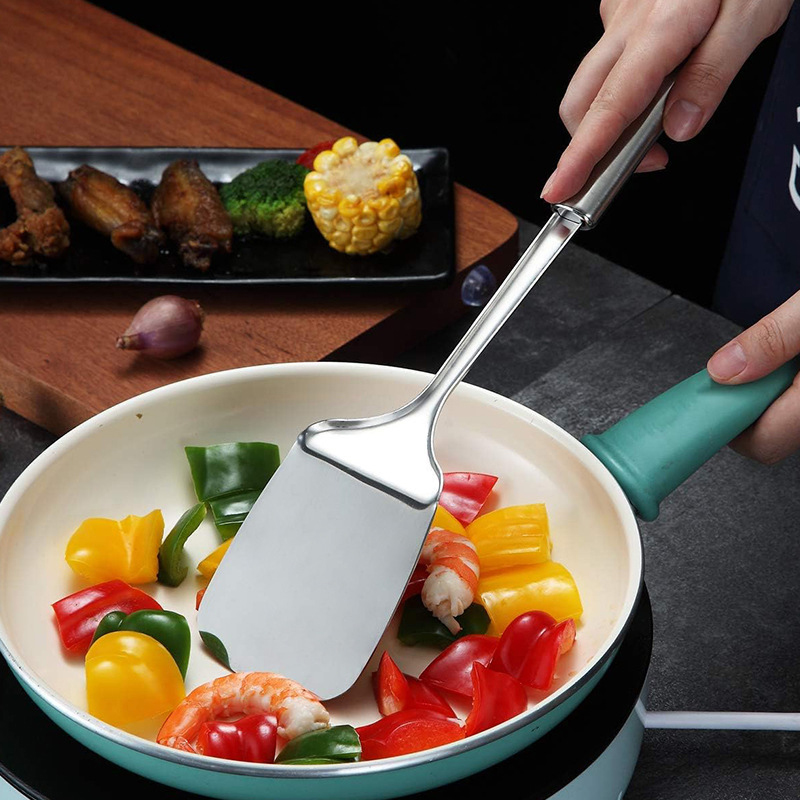 Stainless Steel Turner Long Ha - Okonomiyaki Spatula recensie en prijs