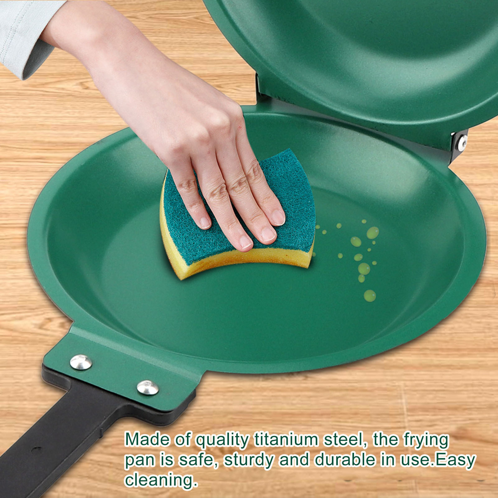 Double Side Titanium Steel Coa - Mini Pancake Griddle recensie en prijs