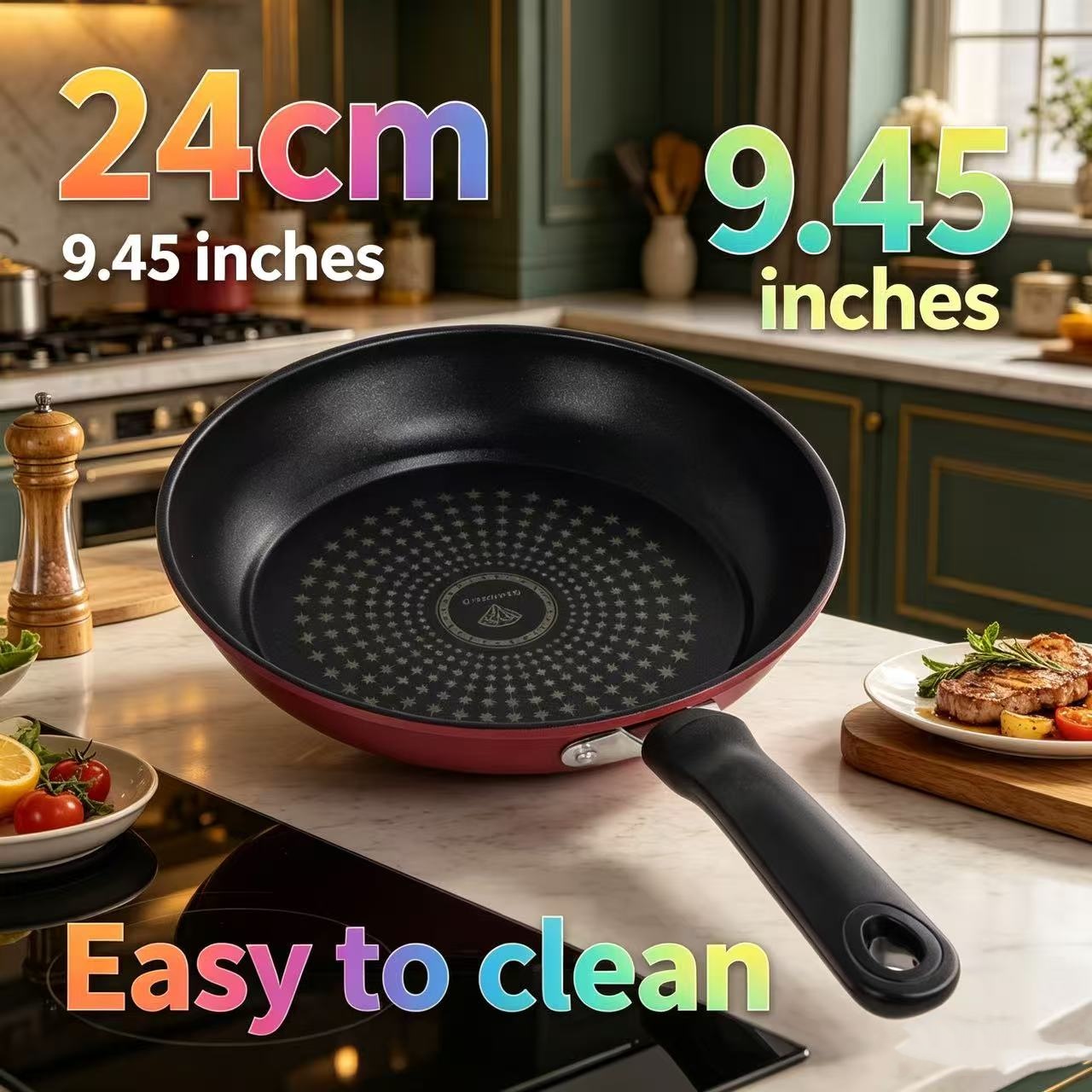 Premium Granite Non Stick Fryi - Cast Iron Corn recensie en prijs