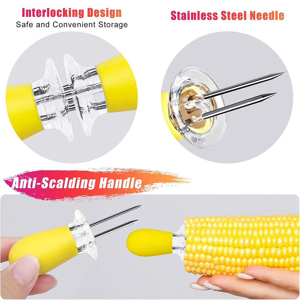 LMETJMA 12pcs/set Corn Holders - Corn Dog Stick recensie en prijs