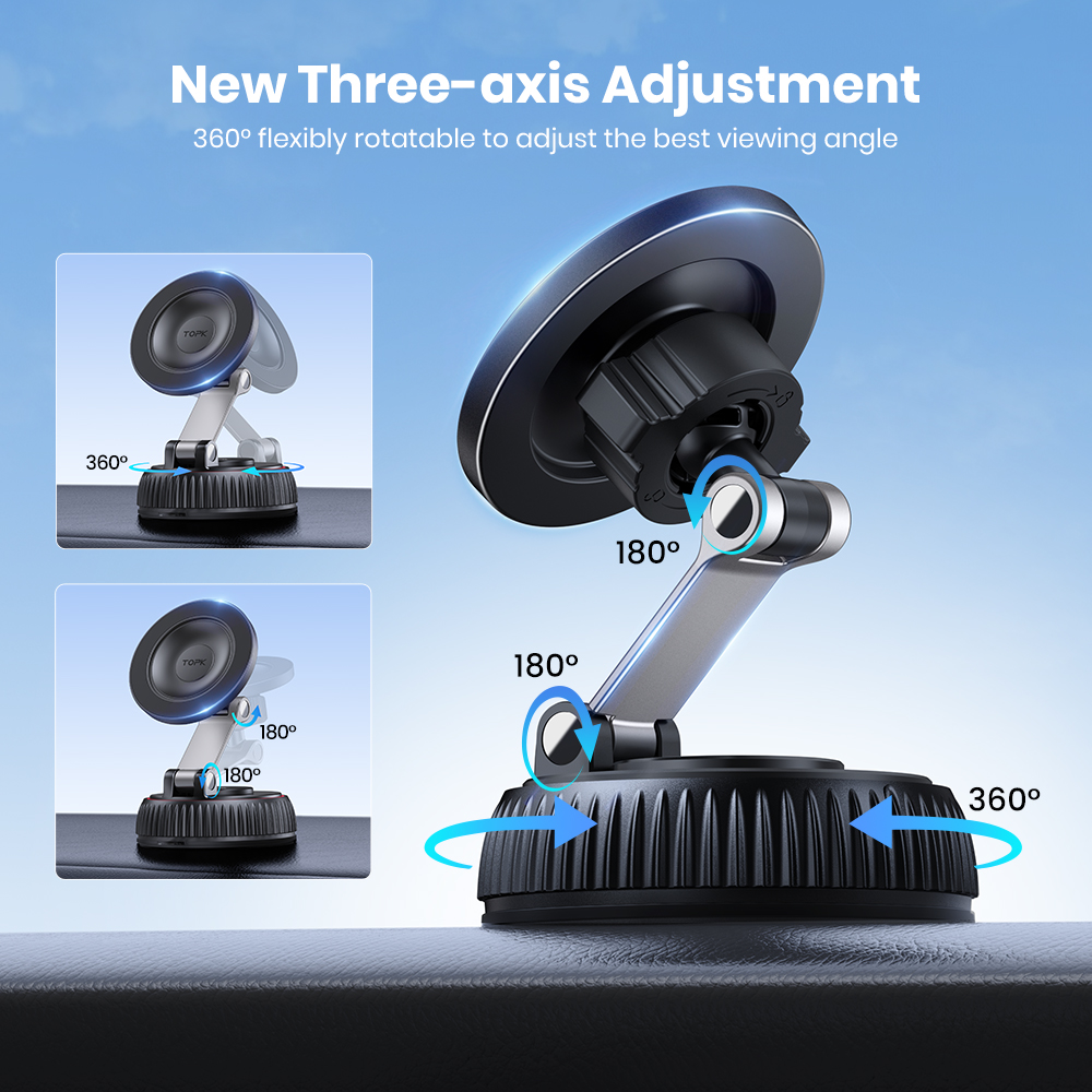 TOPK Magnetic Car Phone Mount  - Taco Stand Holder recensie en prijs