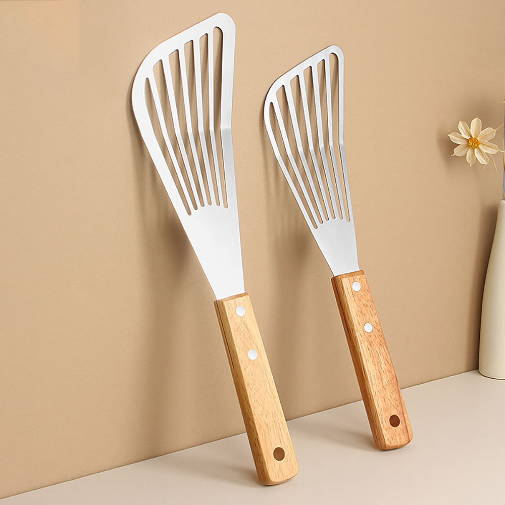 1PC Stainless Steel Fish Fryin - Okonomiyaki Spatula recensie en prijs