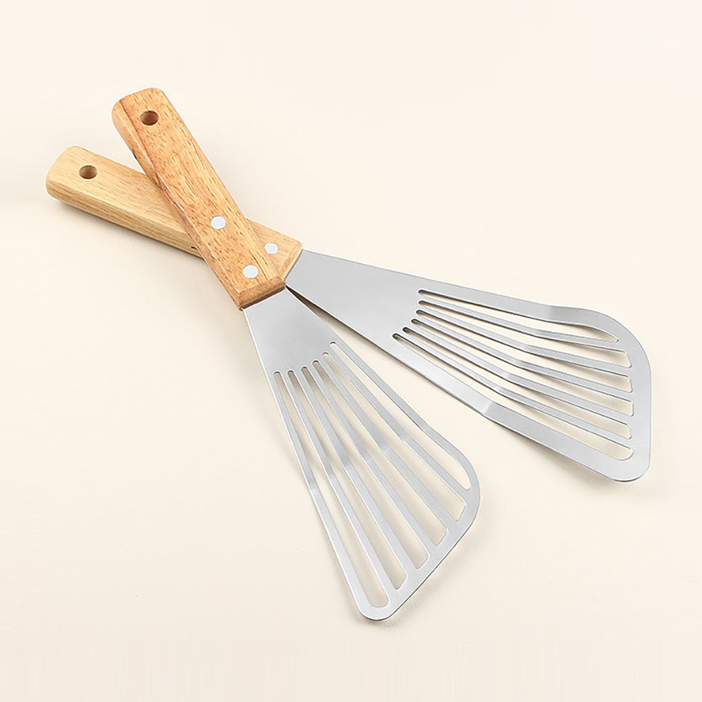 1PC Stainless Steel Fish Fryin - Okonomiyaki Spatula recensie en prijs