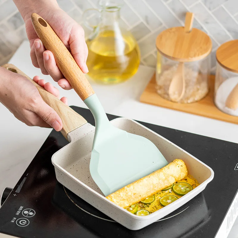 Non-stick Silicone Spatula Wid - Okonomiyaki Spatula recensie en prijs