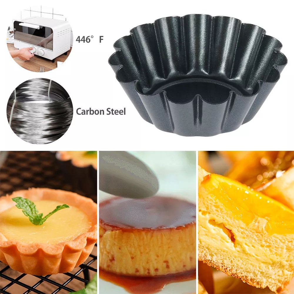 4PCS Mini Round Nonstick Tart  - Egg Waffle Pan recensie en prijs