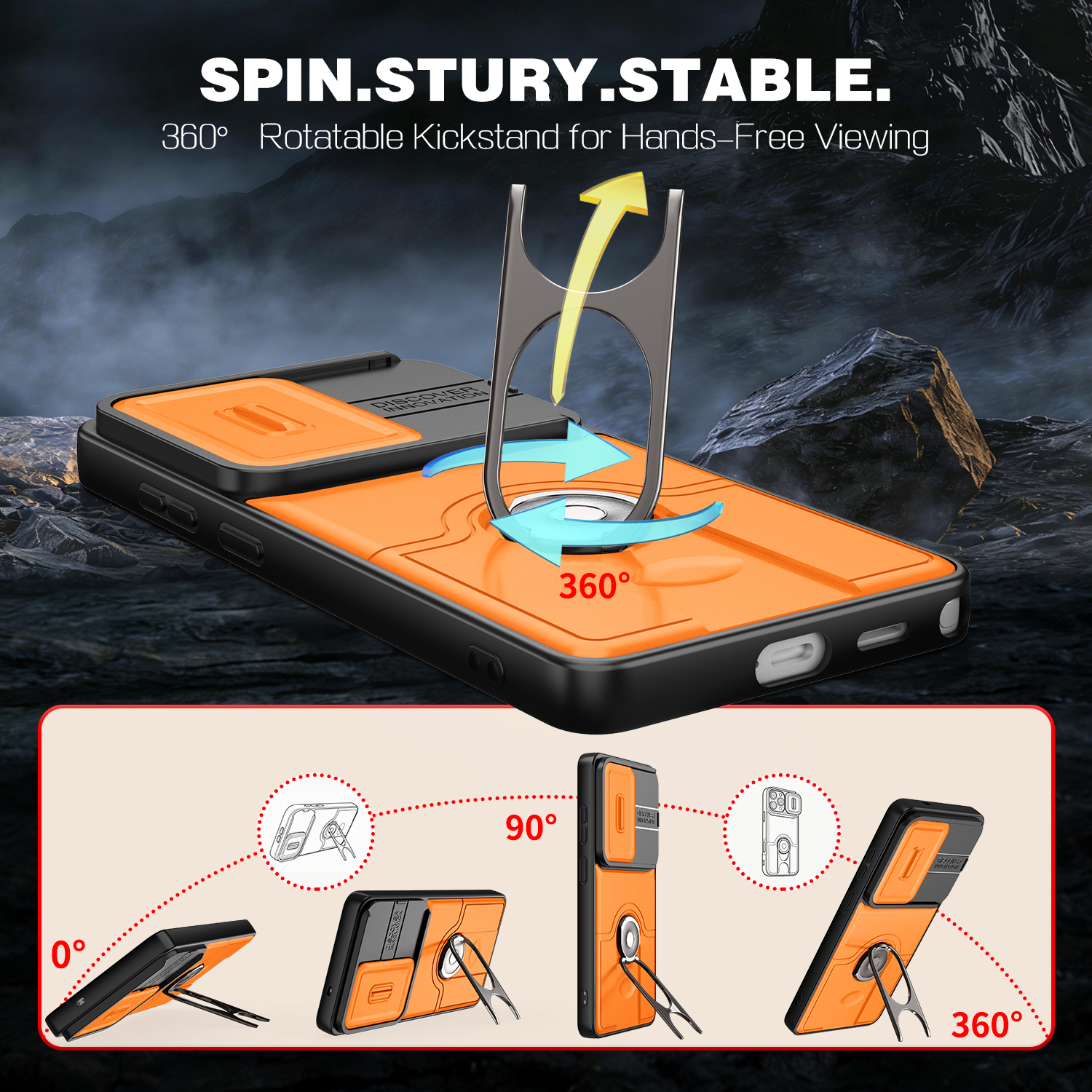 Ring Holder Phone Case for Sam - Taco Stand Holder recensie en prijs