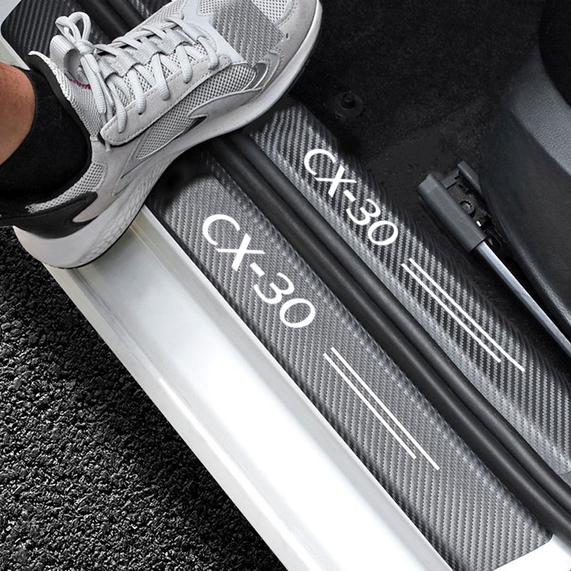 Car Door Sill Guard Plate Thre - Crepe Pan Carbon recensie en prijs