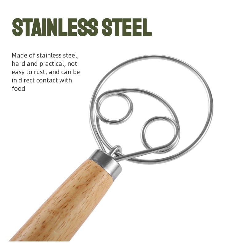 304 Stainless Steel Dough Whis - Danish Pancake Pan recensie en prijs