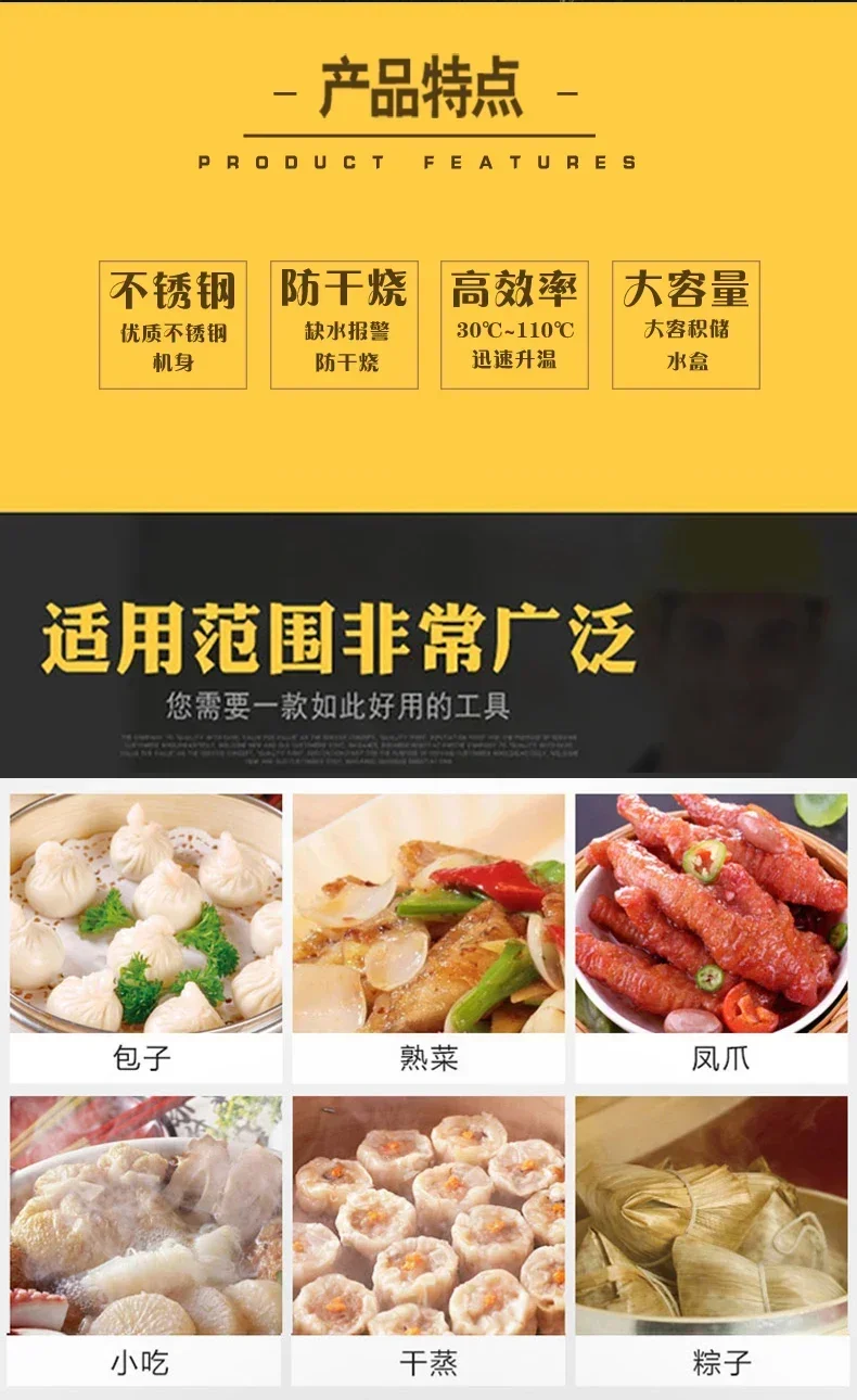 Dim Sum, and More DS 220V High - Dim Sum Basket recensie en prijs