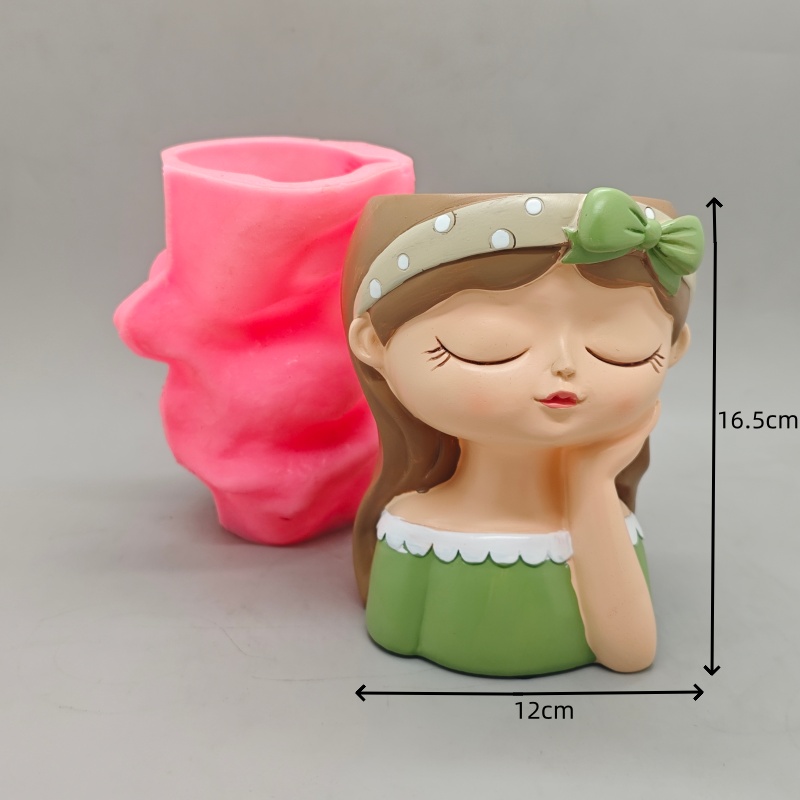 Silicone mold cute bow girl fl - Potsticker Mold recensie en prijs