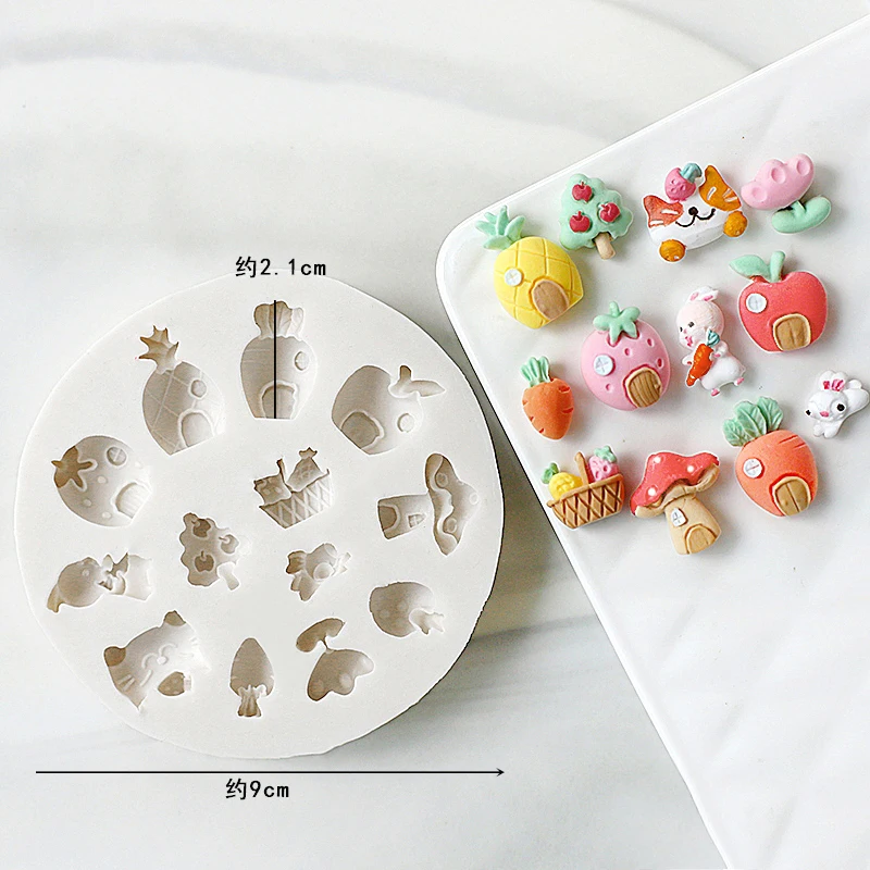 Cute Bunny Bear Carrot House S - Bunny Cake Mold recensie en prijs