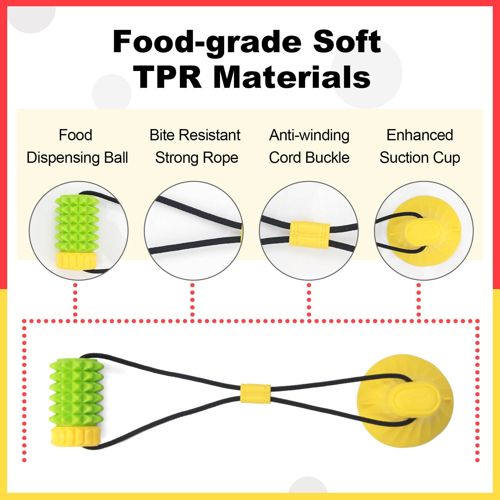 Simulated Corn Cob TPR Dog Toy - Corn Dog Stick recensie en prijs