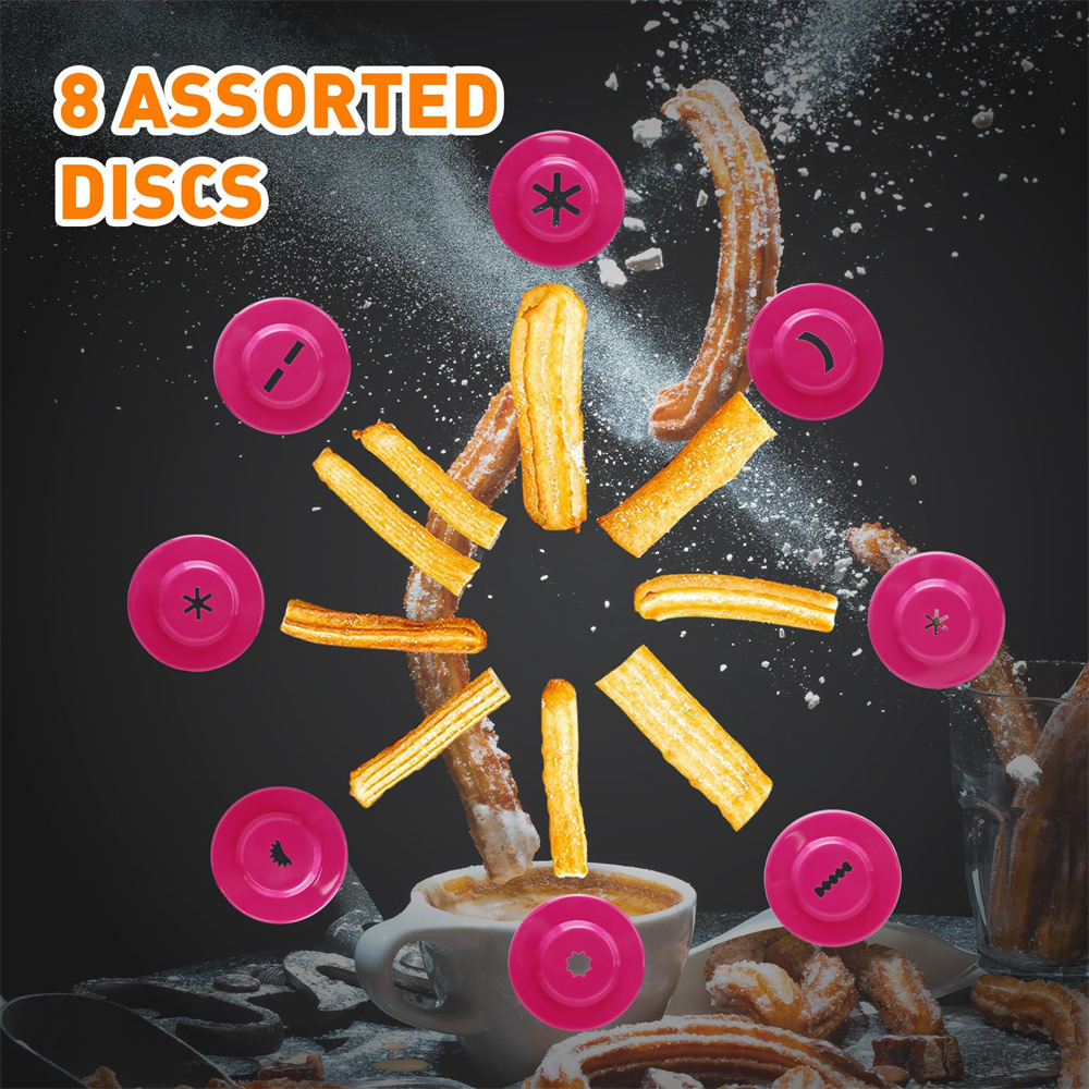DIY Manual Cookie Press Maker  - Churros Maker Gun recensie en prijs