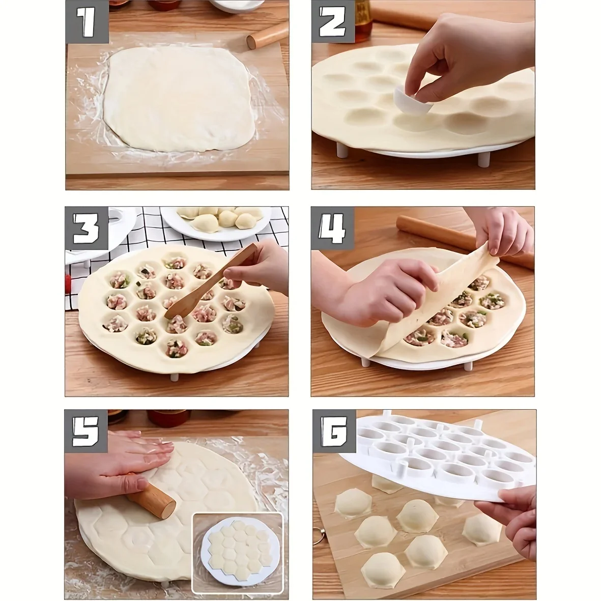 1pc-Simple Chinese Dumplings M - Dumpling Press Set recensie en prijs