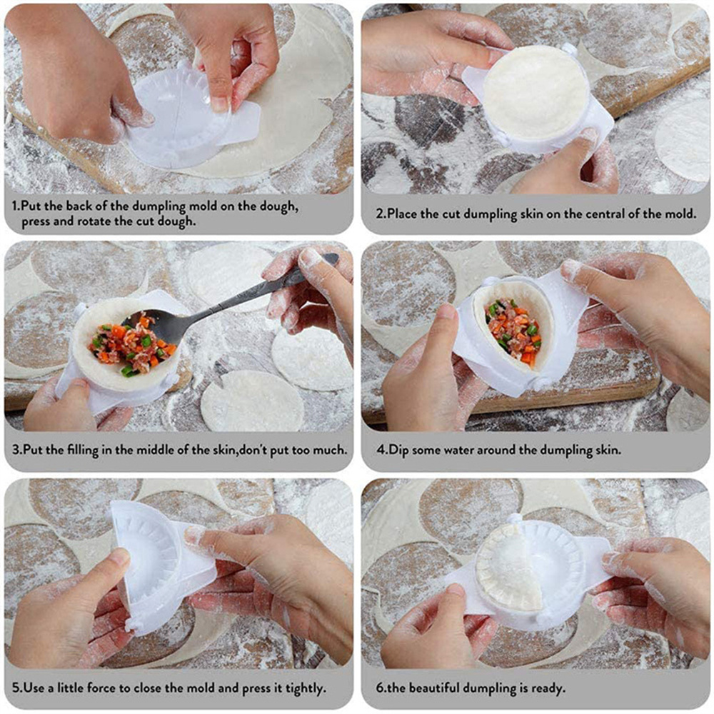 4 Size Dumpling Mold DIY Press - Dumpling Press Set recensie en prijs