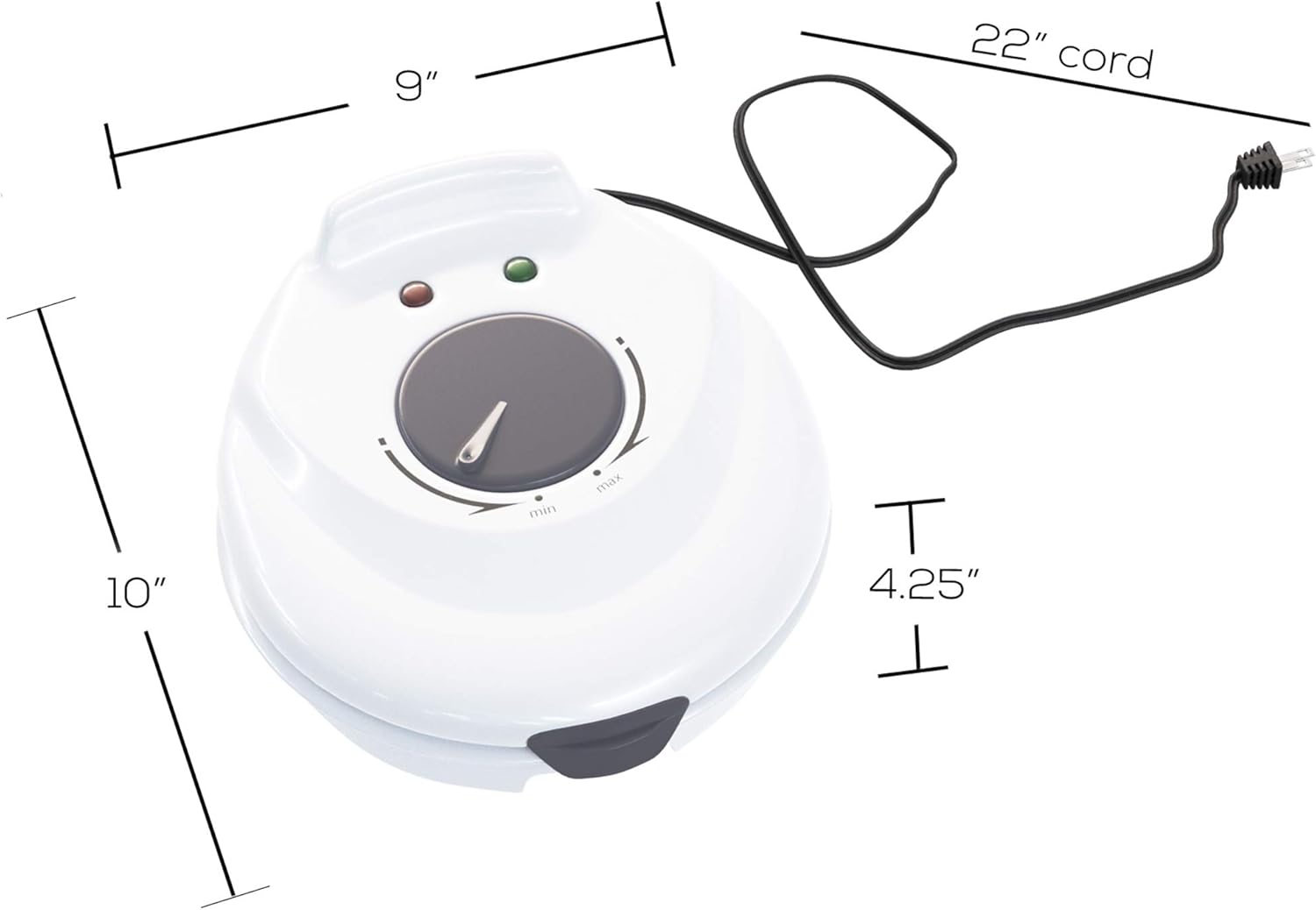 Electric Waffle Cone Maker wit - Waffle Cone Maker recensie en prijs