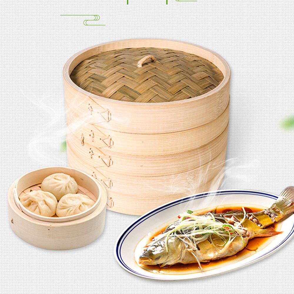 Chinese Steamer Basket Bamboo  - Bao Steamer Bamboo recensie en prijs