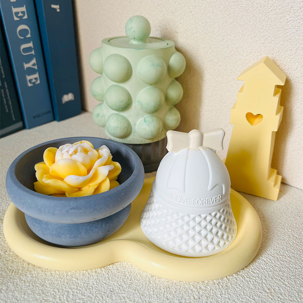 Bubble Jar Candle Vessel Concr - Donut Mold Silicone recensie en prijs