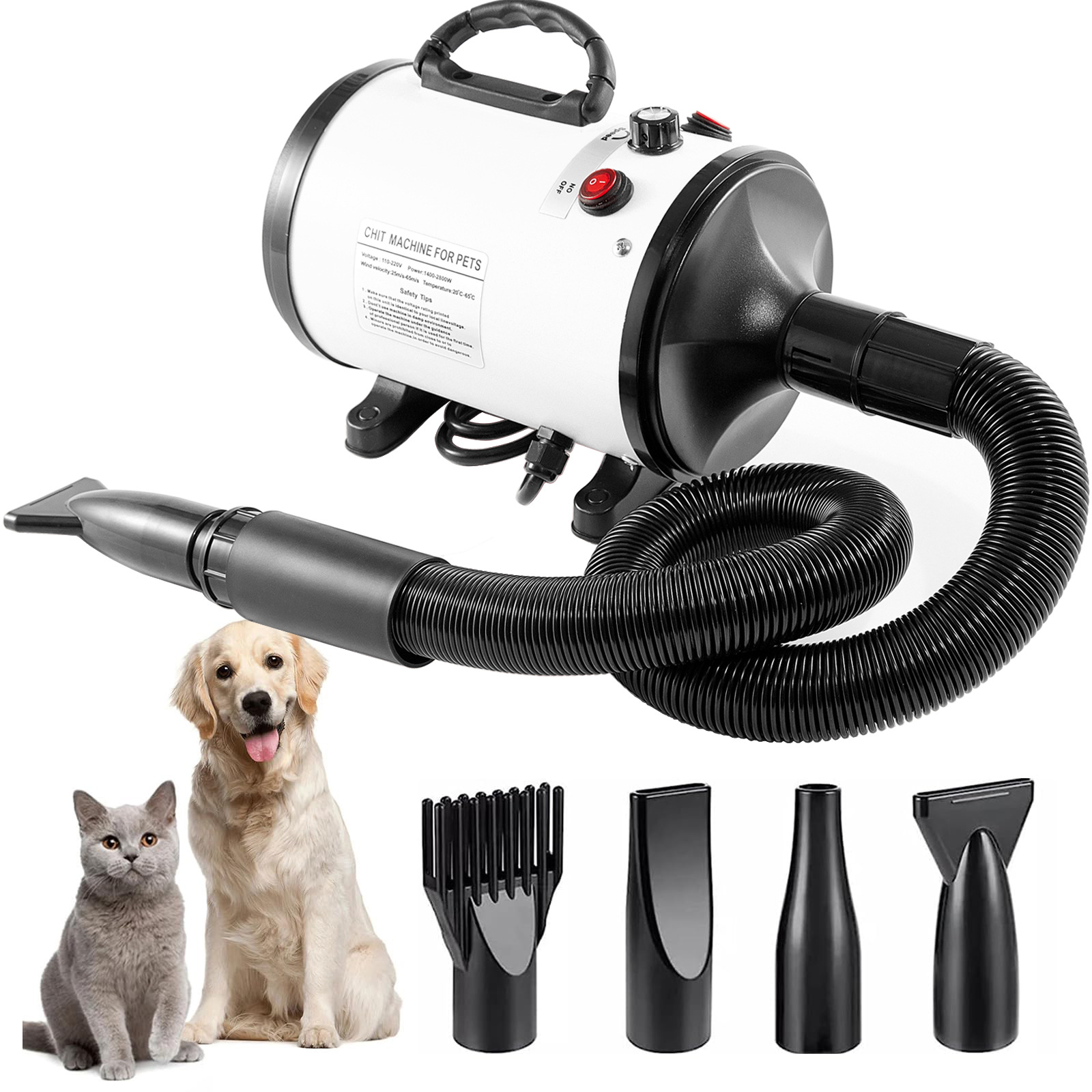 2800W Pet Hair Dryer for Dogs  - Hot Dog Press recensie en prijs
