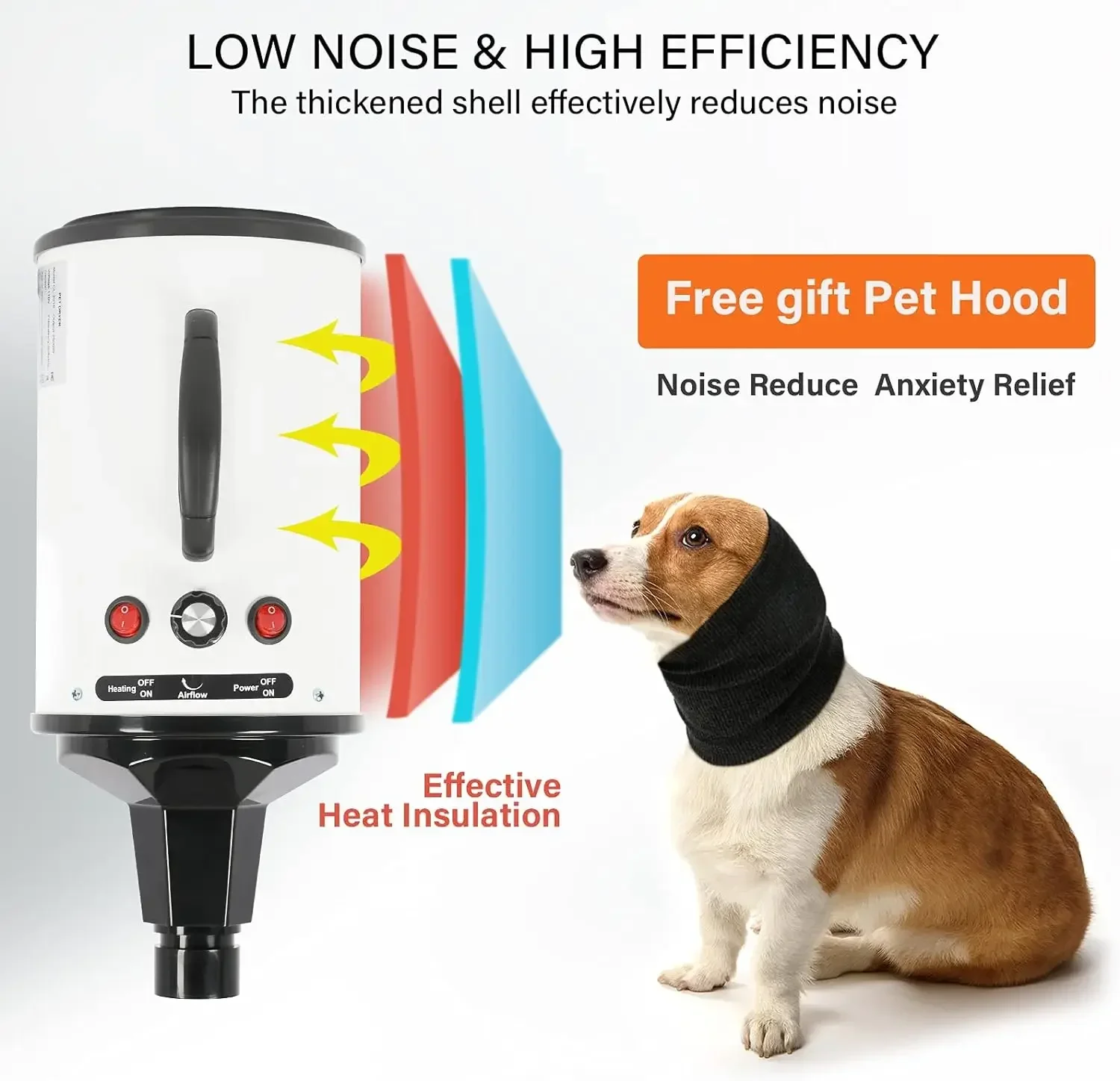 2800W Pet Hair Dryer for Dogs  - Hot Dog Press recensie en prijs