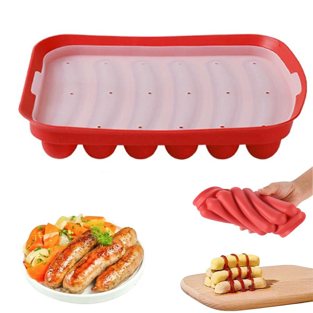 Sausage Maker Mould 6 Grids Si - Hot Dog Press recensie en prijs