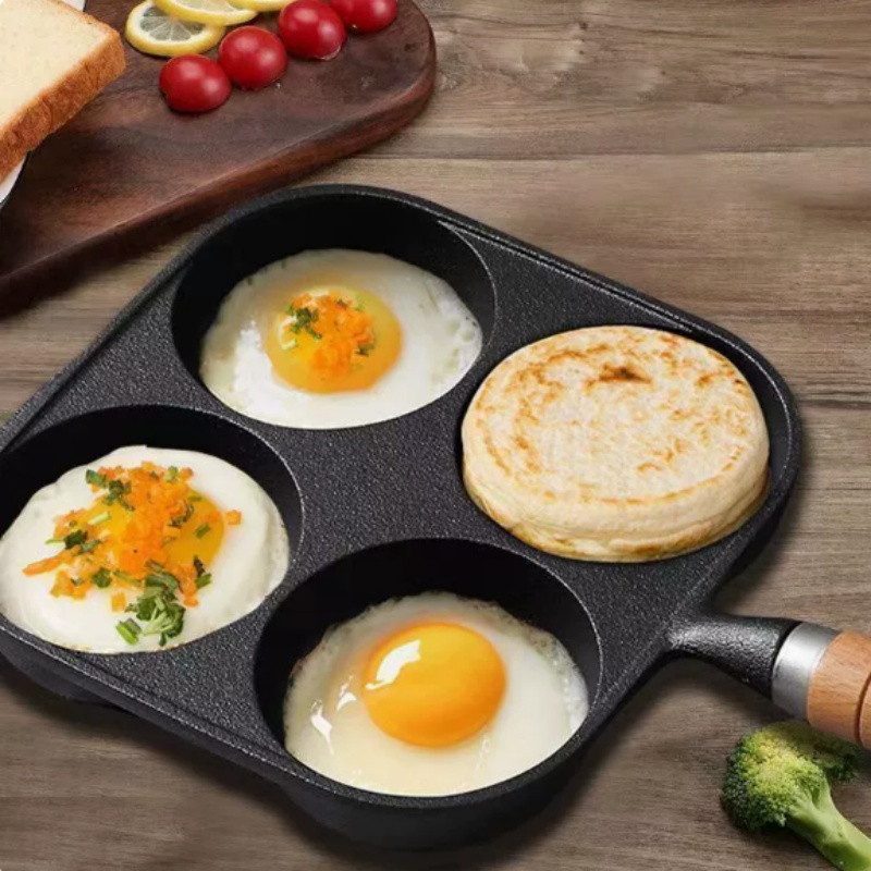 JUSTINLAU 2/4-Hole Omelette Po - Cast Iron Corn recensie en prijs
