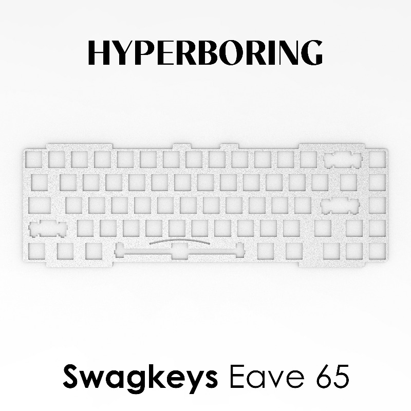 Swagkeys Eave65 Keyboard Posit - Crepe Pan Carbon recensie en prijs