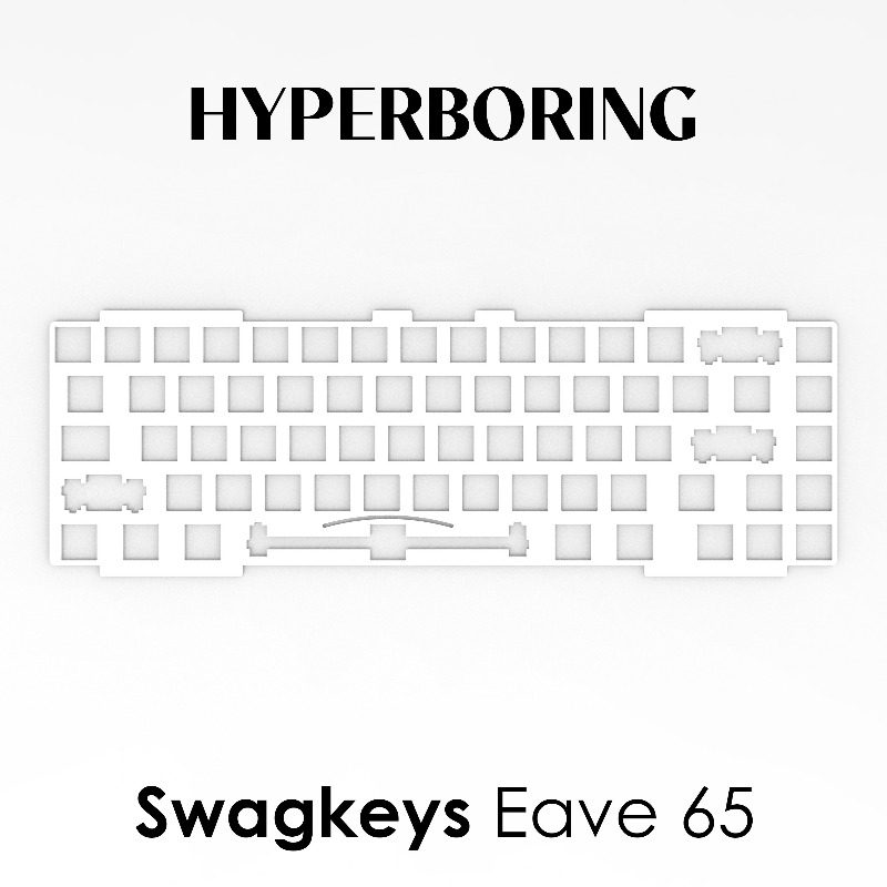 Swagkeys Eave65 Keyboard Posit - Crepe Pan Carbon recensie en prijs